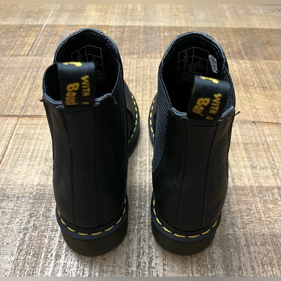 Dr. Martens Black Leather Chelsea Boots - Picture 3 of 10
